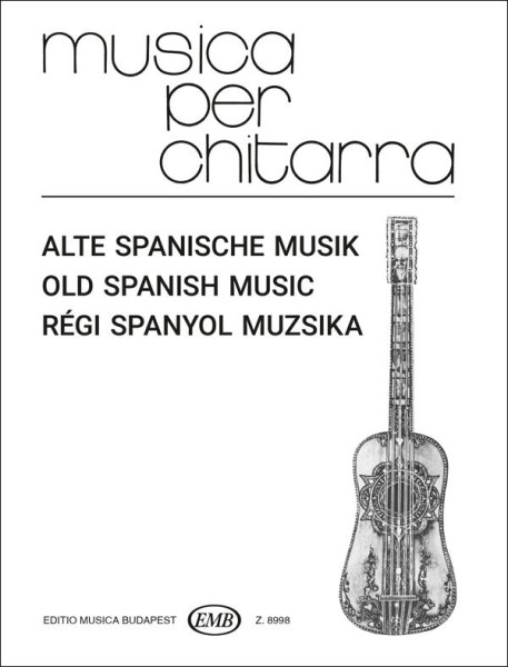 Régi spanyol muzsika gitárra