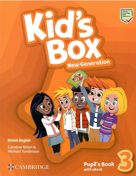 Kid's Box New Generation 3 Class Book with Digital Pack British English