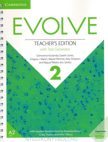 Evolve Level 2 Teacher's Edition with Test Generator