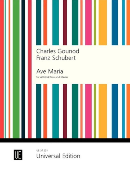 Charles Gounod/Franz Schubert: Ave Maria - altfurulyára, zongorakísérettel