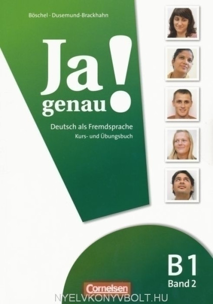 Ja Genau! B1 Band 2 Kurs- und Übungsbuch mit Lösungen und Audio CD