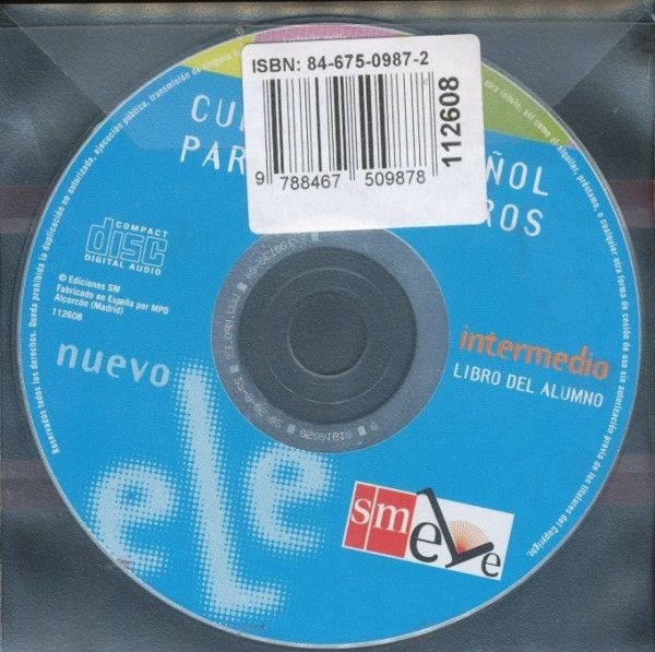 Nuevo Ele Intermedio - Curso de espanol para extranjeros - CD del libro del alumno