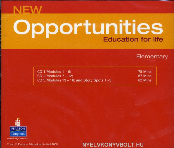 New Opportunities Elementary Class Audio CDs