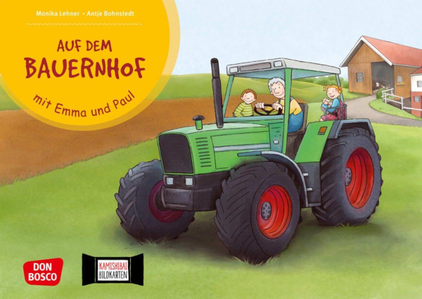 Auf dem Bauernhof mit Emma und Paul - Kamishibai Bildkartenset