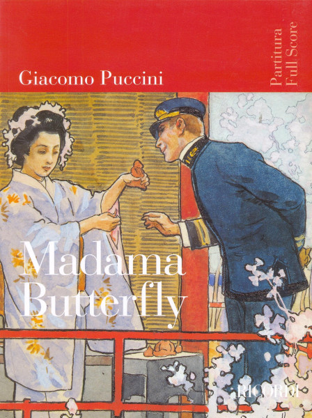 Giacomo Puccini: Madama Butterfly - partitúra (olasz, német)