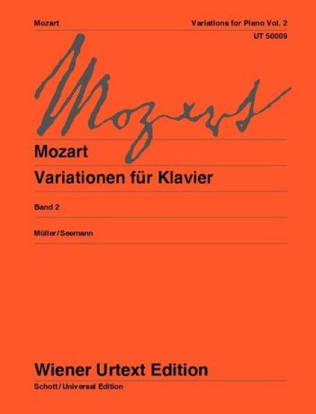 Wolfgang Amadeus Mozart: Variationen 2. (zongorára)