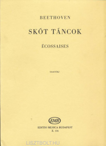 Ludwig van Beethoven: Skót táncok zongorára