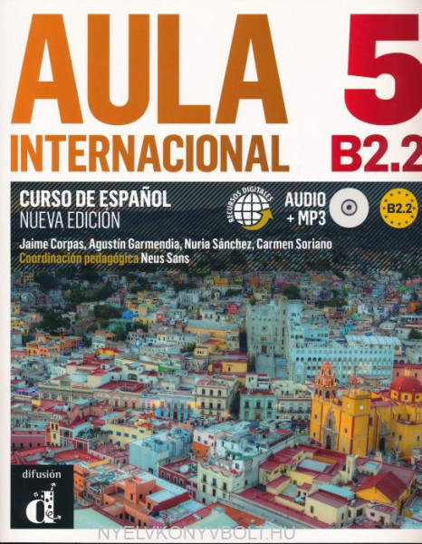 Aula Internacional 5 B2.2 Libro del Alumno + Audio MP3 Nueva Edición
