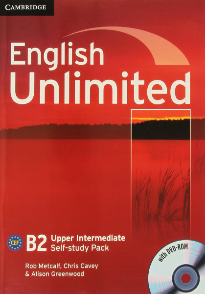 English Unlimited B2 Upper Intermediate Self-Study Workbook Pack with Key and DVD-Rom