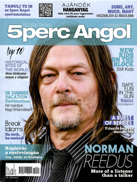 5 Perc Angol Magazin 2024 Július