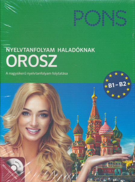 PONS Orosz nyelvtanfolyam haladóknak (könyv+CD+letölthető hanganyag)