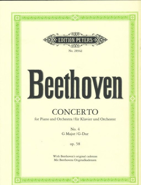 Ludwig van Beethoven: Concerto for Piano No. 4.  (2 zongora)