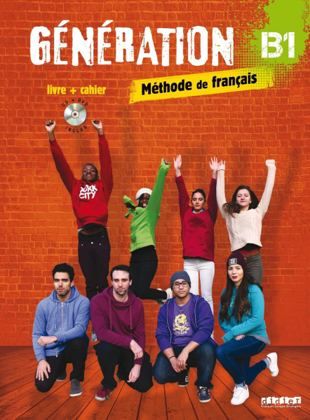 Génération 3 niv.B1 – Livre + Cahier + CD mp3 + DVD