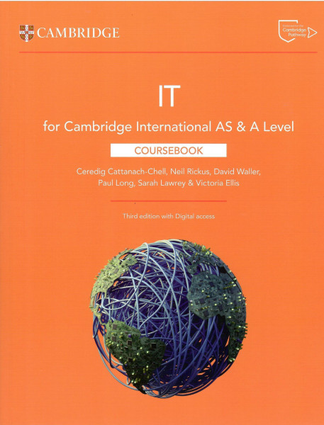 Cambridge International AS & A Level IT Coursebook with Digital Access (2 Years) - 3rd edition