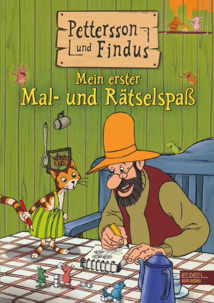 Pettersson und Findus: Mein erster Mal- und Rätselspaß