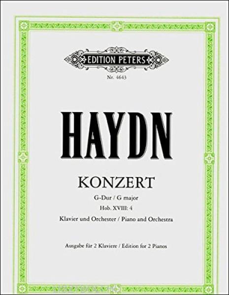 Joseph Haydn: Concerto for Piano G-dúr (2 zongora)