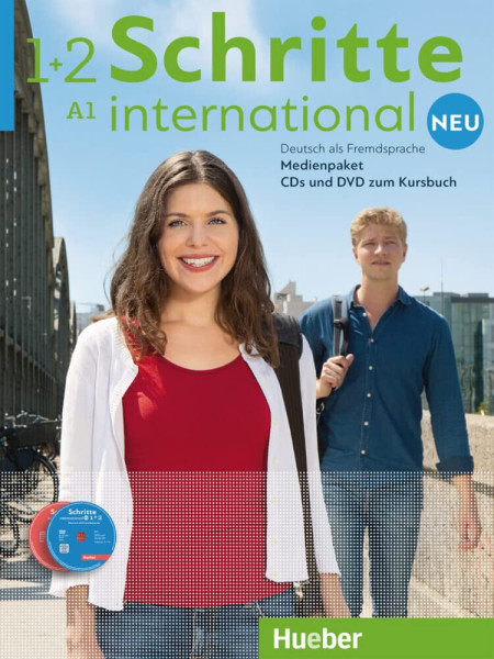 Schritte International Neu 1+2 Medienpaket CDs und DVD zum Kursbuch