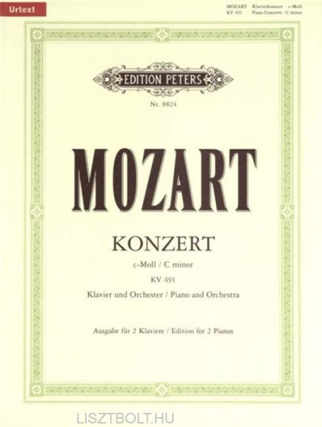 Wolfgang Amadeus Mozart: Concerto for Piano K. 491 (2 zongora)