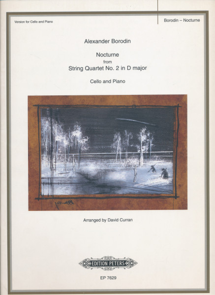 Alexander Borodin: Nocturne from String Quartet No. 2 - gordonkára, zongorakísérettel