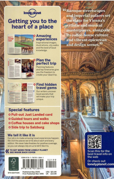 Lonley Planet  - Vienna City Guide (9th Edition)