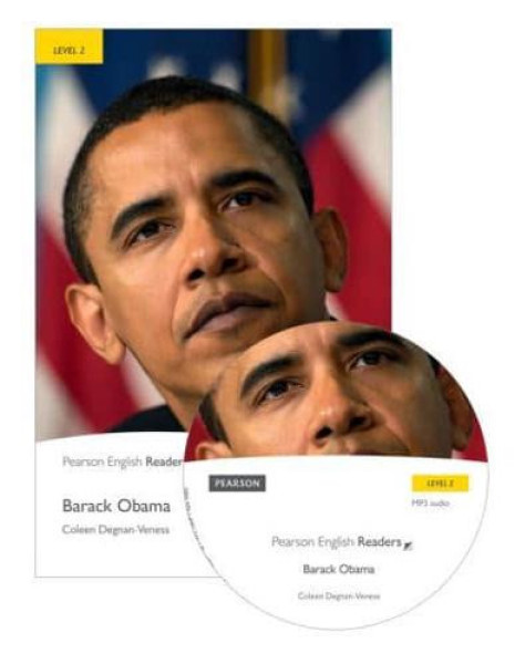 Barack Obama with MP3 Audio CD - Penguin Readers Level 2