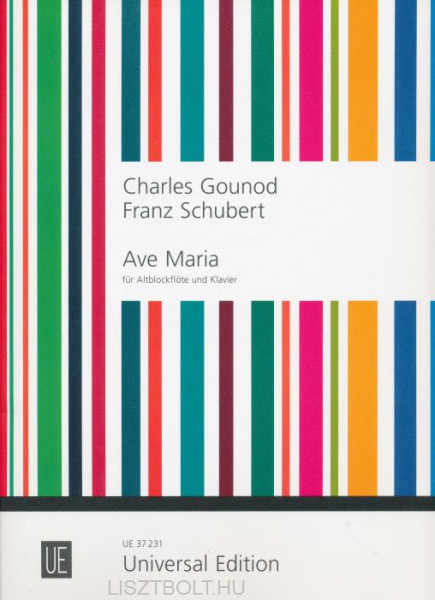 Charles Gounod/Franz Schubert: Ave Maria - altfurulyára, zongorakísérettel