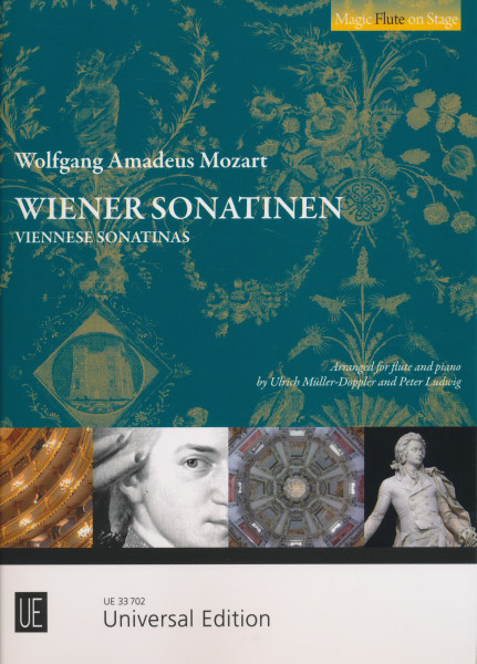 Wolfgang Amadeus Mozart: Wiener Sonatinen - fuvolára, zongorakísérettel