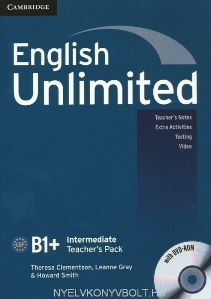 English Unlimited B1+ Intermediate Teacher's Book Pack with DVD-ROM