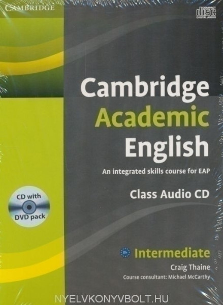 Cambridge Academic English Intermediate Class Audio CDs with DVD Pack