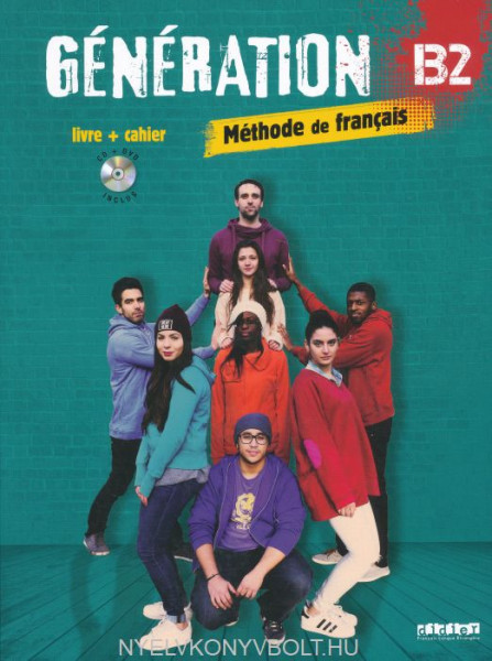 Génération 4 niv. B2 – Livre + Cahier + CD mp3 + DVD