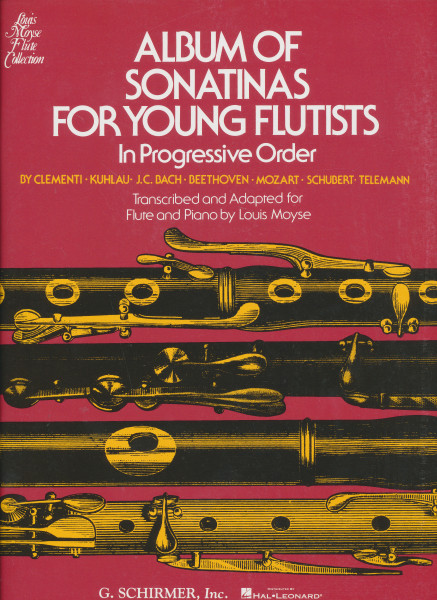 Album of Sonatinas for Young Flutists In Progressive Order (fuvolára, zongorakísérettel)