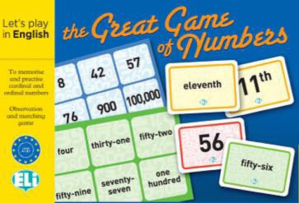 The Great Game of Numbers - Let's play in English (Társasjáték)