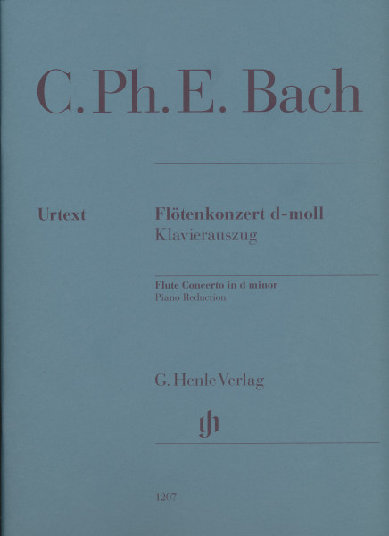 Carl Philipp Emanuel Bach: Flötenkonzert d-moll (fuvolára, zongorakísérettel)