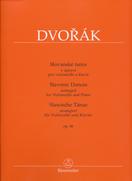 Antonin Dvorák: Slavonic Dances op. 46 (arranged for Cello and Piano)