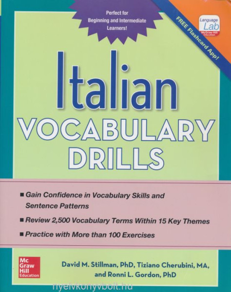 Italian Vocabulary Drills with Free Flashcard App - Perfect for Beginning and Intermediate Learners