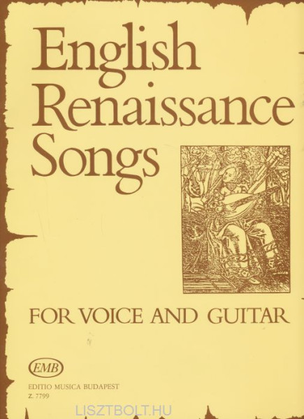 Angol reneszánsz dalok (ének-gitár)