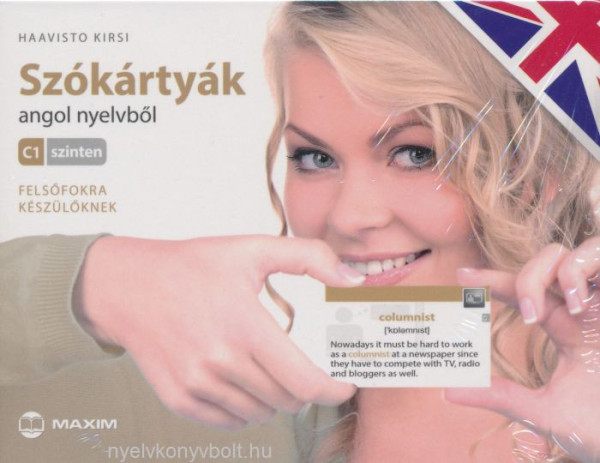Szókártyák Angol nyelvből C1 szinten