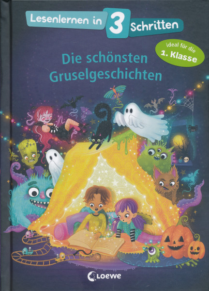 Lesenlernen in 3 Schritten - Die schönsten Gruselgeschichten