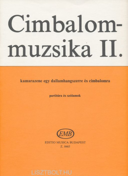 Cimbalommuzsika 2. -  cimbalomra és egy dallamhangszerre