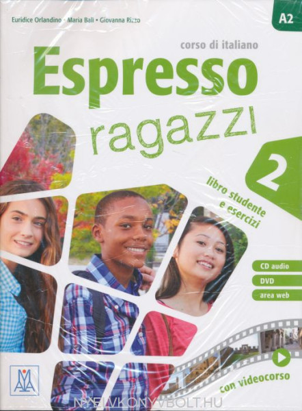 Espresso Ragazzi 2 Libro Studente e Esercizi con Videocorso DVD +CD Audio