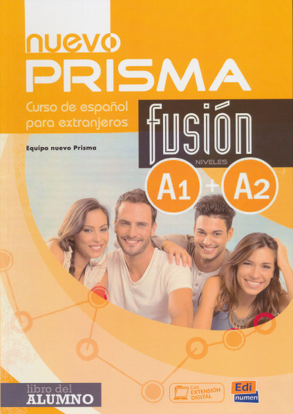 Nuevo Prisma Fusión A1+A2 - Libro del alumno