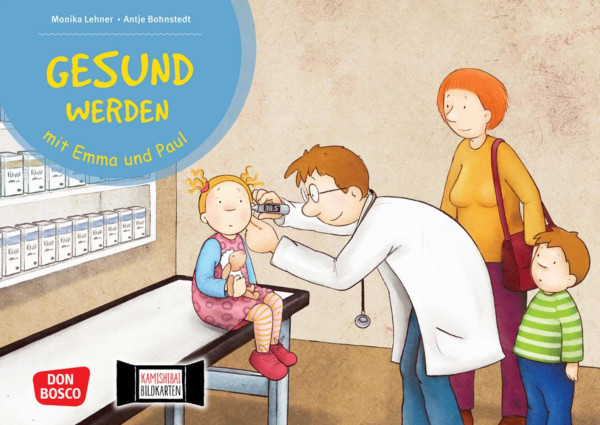 Gesund werden mit Emma und Paul - Kamishibai Bildkartenset