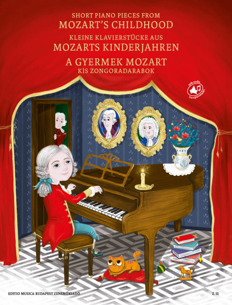 Wolfgang Amadeus Mozart: Gyermek Mozart (Kis zongoradarabok gyűjteménye)