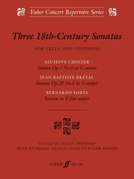 Three 18th-Century Sonatas for Cello and Continuo