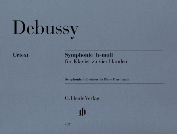 Claude Debussy: Symphonie h-moll (4 kezes)