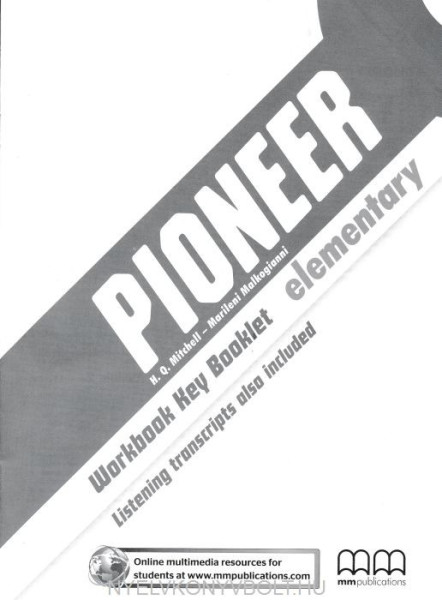 Pioneer Elementary Workbook key Booklet - Listening transcripts also included