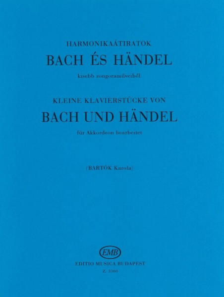 Bach és Händel Harmonika átiratok