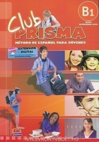 Club prisma B1 Nivel intermedio-alto - Método de Espanol para jóvenes Libro del alumno+CD