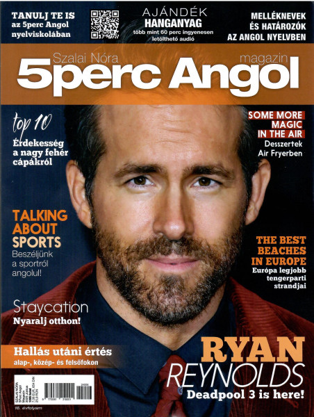 5 Perc Angol Magazin 2024 Június