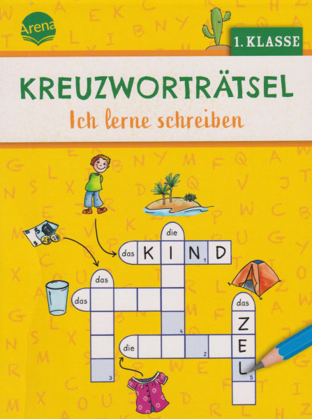 Kreuzworträtsel - Ich lerne schreiben 1